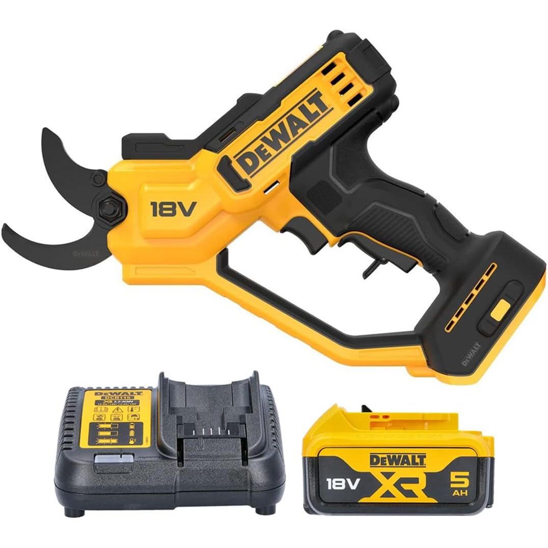 Buy DeWALT,DeWalt DCMPP568P1 18V XR Cordless 38mm Pruner with 1 x 5.0Ah Battery & Charger - Gadcet UK | UK | London | Scotland | Wales| Near Me | Cheap | Pay In 3 | Pruning Shears
